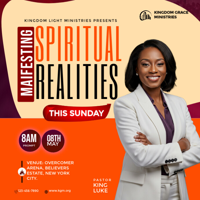 Professional Church Instagram Post Template | PosterMyWall