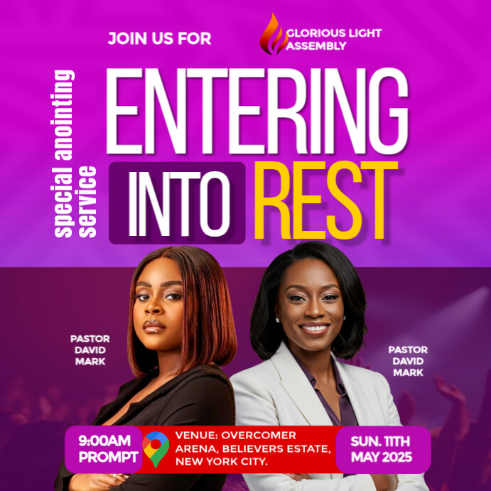 Professional Church Instagram Post Template | PosterMyWall