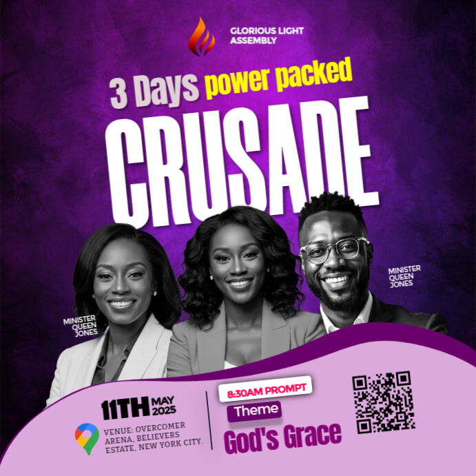 Professional Church Instagram Post Template | PosterMyWall