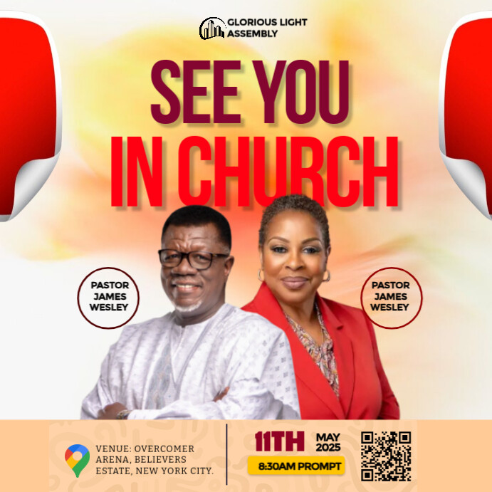 Professional Church Instagram Post Template | PosterMyWall