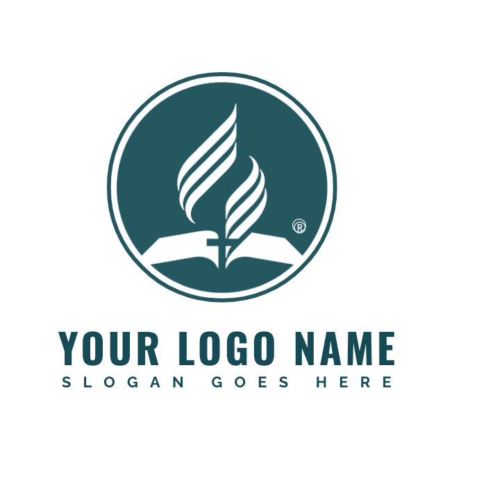 Professional Church Logo\christian school\bib Logótipo template