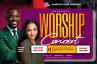 Professional Church  Poster template