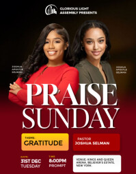 Professional Church  Poster/wallboard template