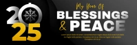 Professional Church Theme Banner 2' × 6' template