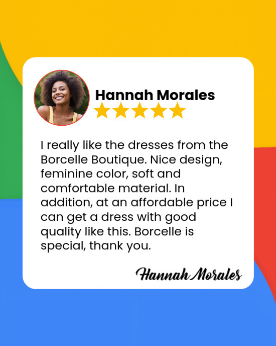 Professional Client Review Instagram Portrait template