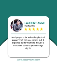 Professional Client Review Template Instagram Portrait