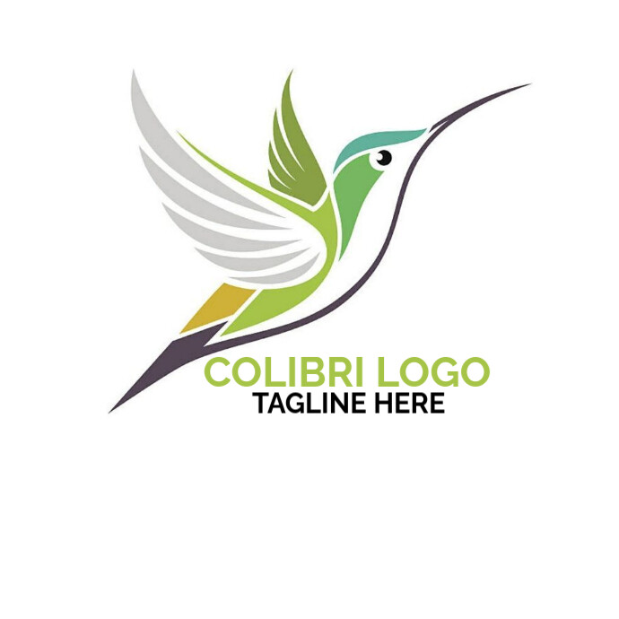 Shell Colibri Layout Professional Colibri Logo Design Logo Template | PosterMyWall