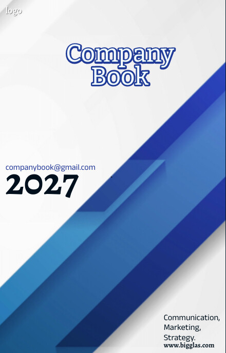 Professional Company Book Wattpad Cover template