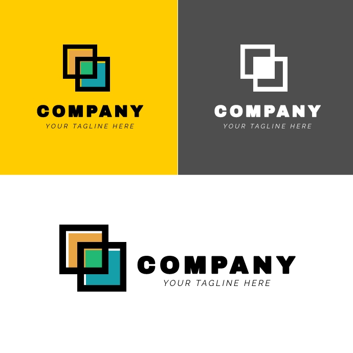 Copy of Professional company logo template design | PosterMyWall