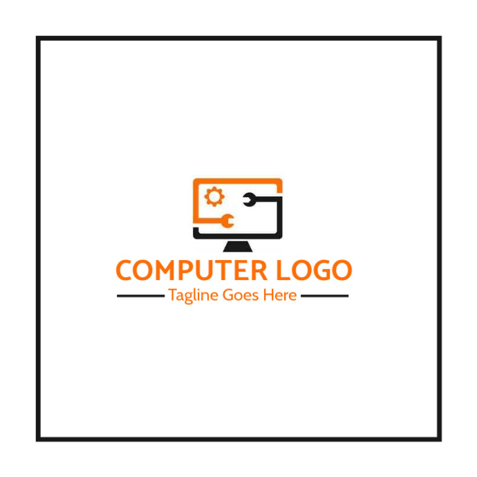 Professional Computer Logo, Computer Logo, It Logo, It Logo Design, It ...