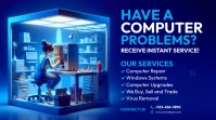 Professional Computer Repair  Twitter Post template