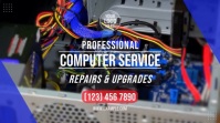 Professional Computer Service Template | PosterMyWall