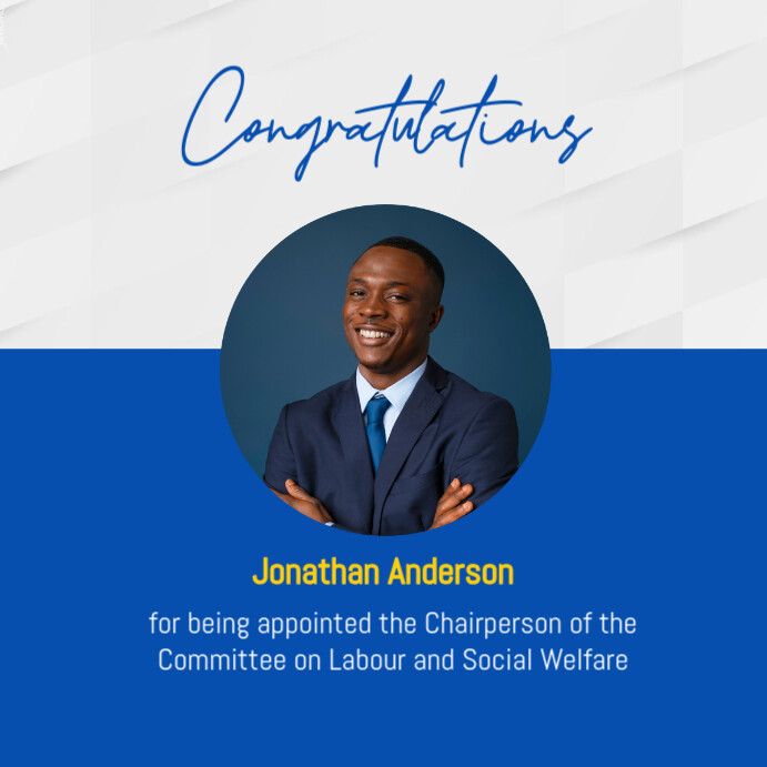 Congratulations Post Examples Copy of Professional Congratulations Instagram Post | PosterMyWall