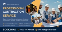 Professional Constraction Services Facebook S template