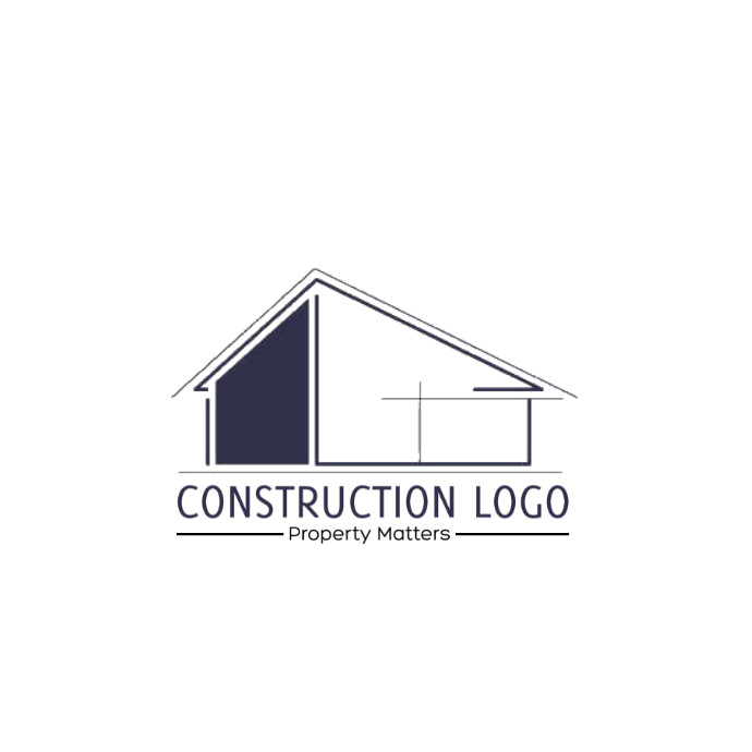 Professional Construction Logo Templat | PosterMyWall