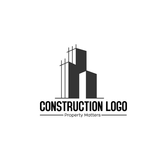 Professional Construction Logo Template | PosterMyWall
