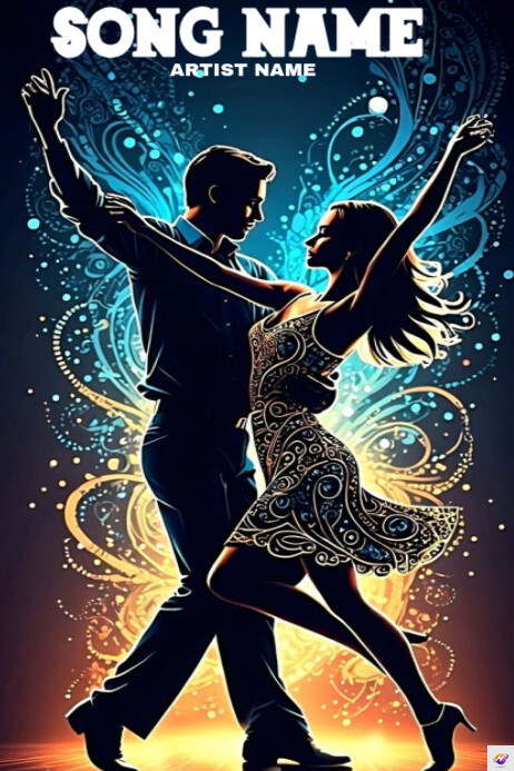 Professional Couple Song Album Cover Poster Template | PosterMyWall