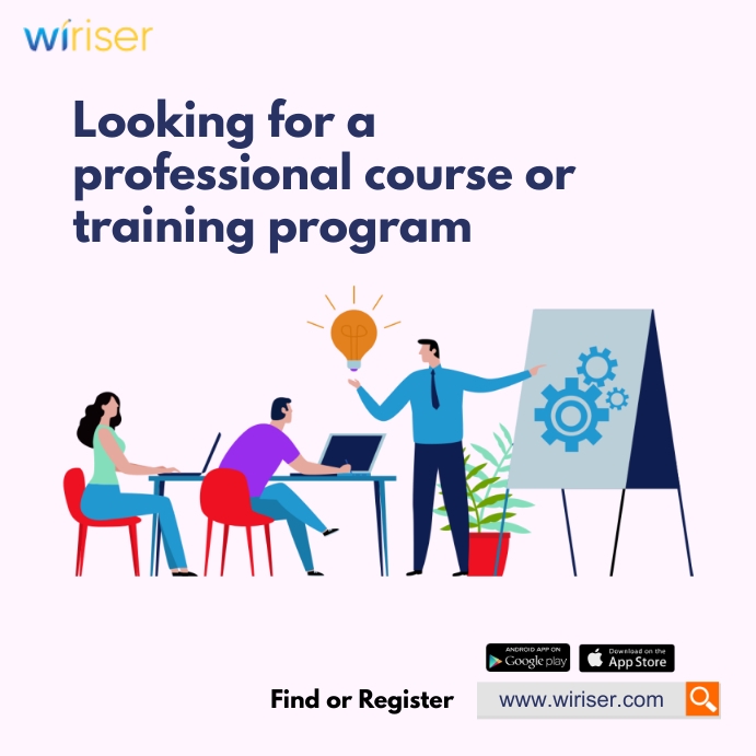 Professional Course or Training Program Template | PosterMyWall