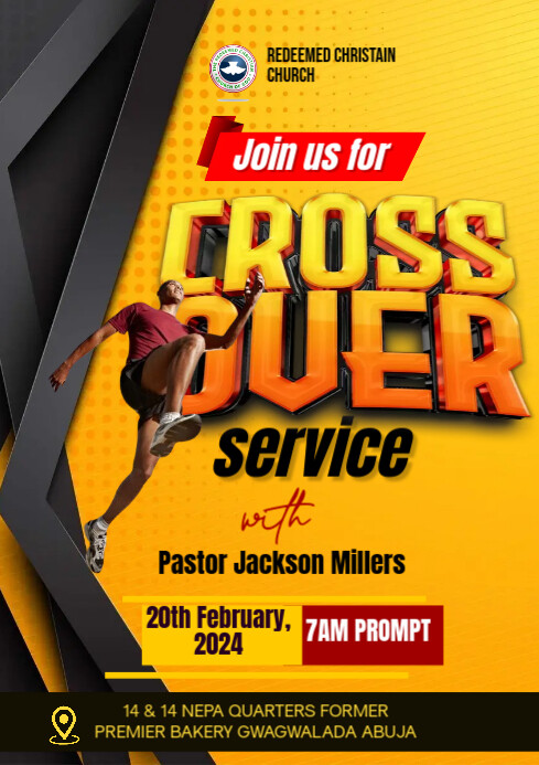 Professional Crossover A4 template