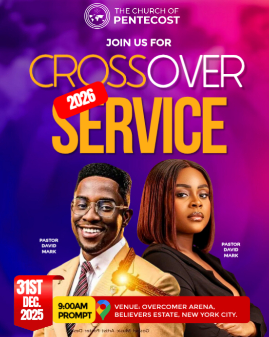 Crossover Service Event Template | PosterMyWall
