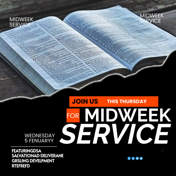 Professional Curch Instagram Post Templat | PosterMyWall