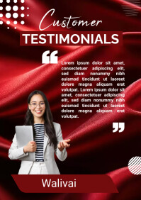 Professional Customer Review Template A1 A2