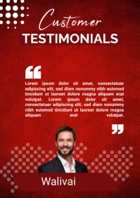 Professional Customer Review Template A3