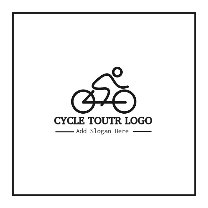Professional Cycling Logo, Cycling Logo, Cycle Logo, Cycle Tour Logo, Cycle Travel Logo template