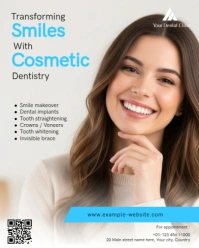 Professional Dental Care Ads Instagram Portrait template