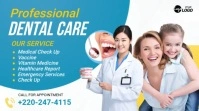 Professional Dental Care  Twitter Post Twitter-Beitrag template