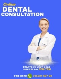 Professional Dental Consultation Flyer (us Letter) template