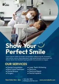 Professional Dental Services Video Template for Dental Health Care A4