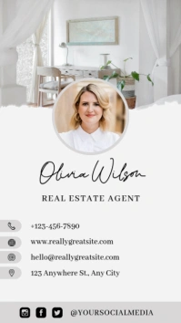 Professional Digital Business Card Instagram Story template