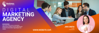 Digital Marketing Agency Баннер 2 фута × 6 футов Template