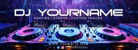 Professional Dj Banner Facebook Cover Photo template