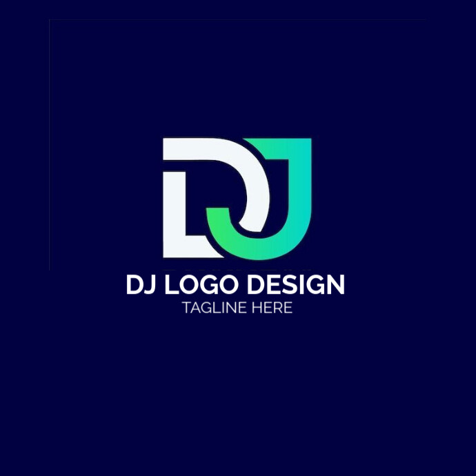 Copy of Professional Dj Letter Logo Design Logo | PosterMyWall