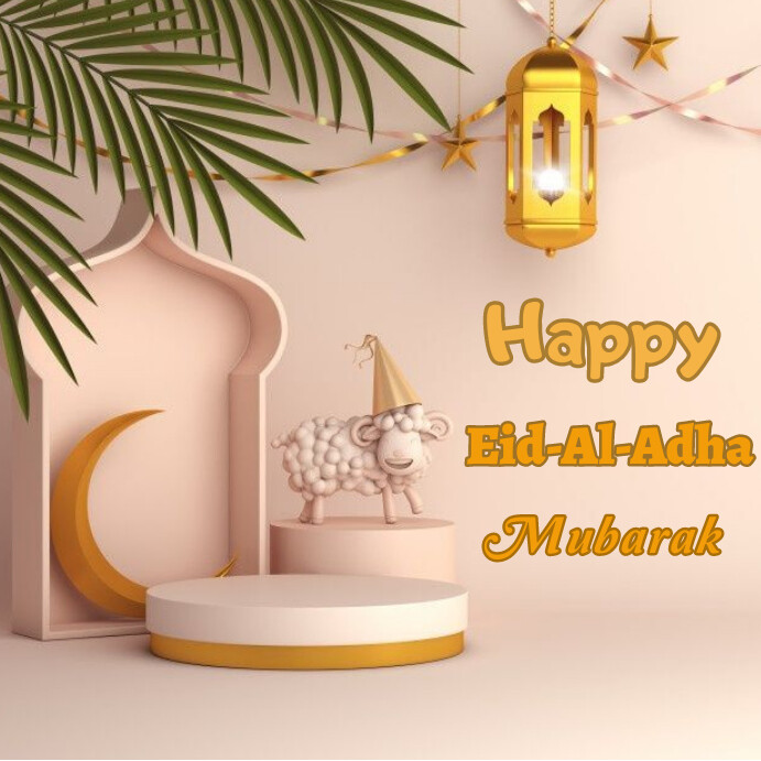 Professional Eid Al Adha Instagram Post template