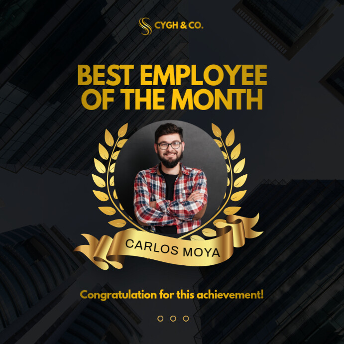 Copy of Professional Employee Appreciation Instagram Post | PosterMyWall