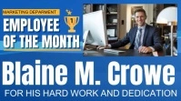 Professional Employee Of The Month Digital Di template