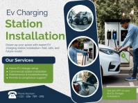 Professional EV Charging Station Installation Services Template Presentation