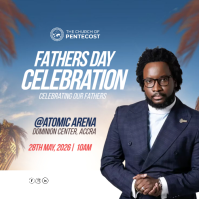 Professional Father's Day Service Instagram Post Instagram-Beitrag template