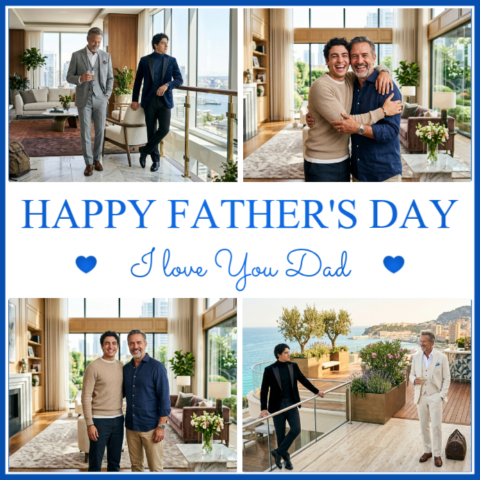 Father's Day Celebration Template | PosterMyWall