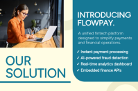 Geel Fintech Pitch Deck Plakat Template - Page 4
