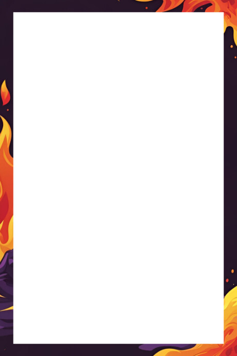 Professional Fire Branding Poster Background Affiche template