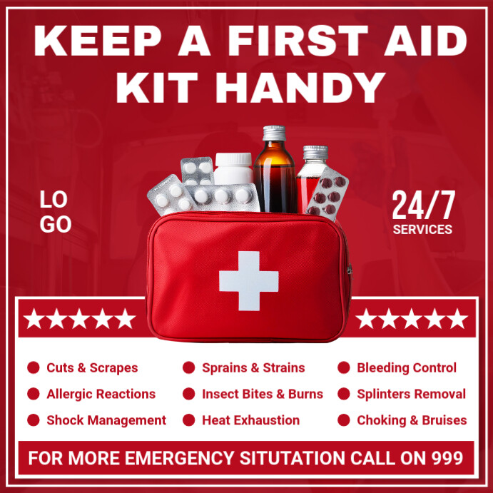Copy of Professional First Aid Kit Services and Rescue Ready Pack ...