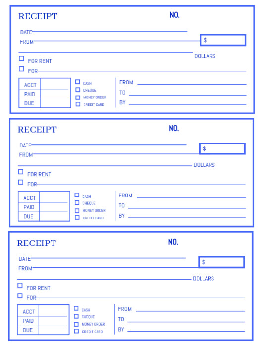 Copy of Professional Fiscal Carbon Receipt Flyer (us Letter) | PosterMyWall