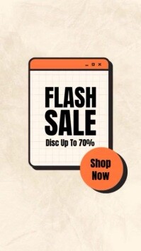 Professional Flash Sale Mobile Video Instagram Reel template