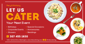 Professional Food Catering Services Facebook template