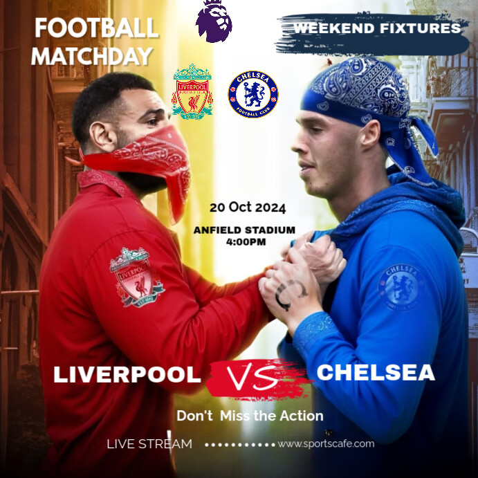 Professional Football Matchday Template Instagram Post PosterMyWall