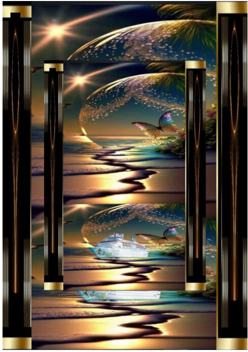 Professional Frame  A3 template